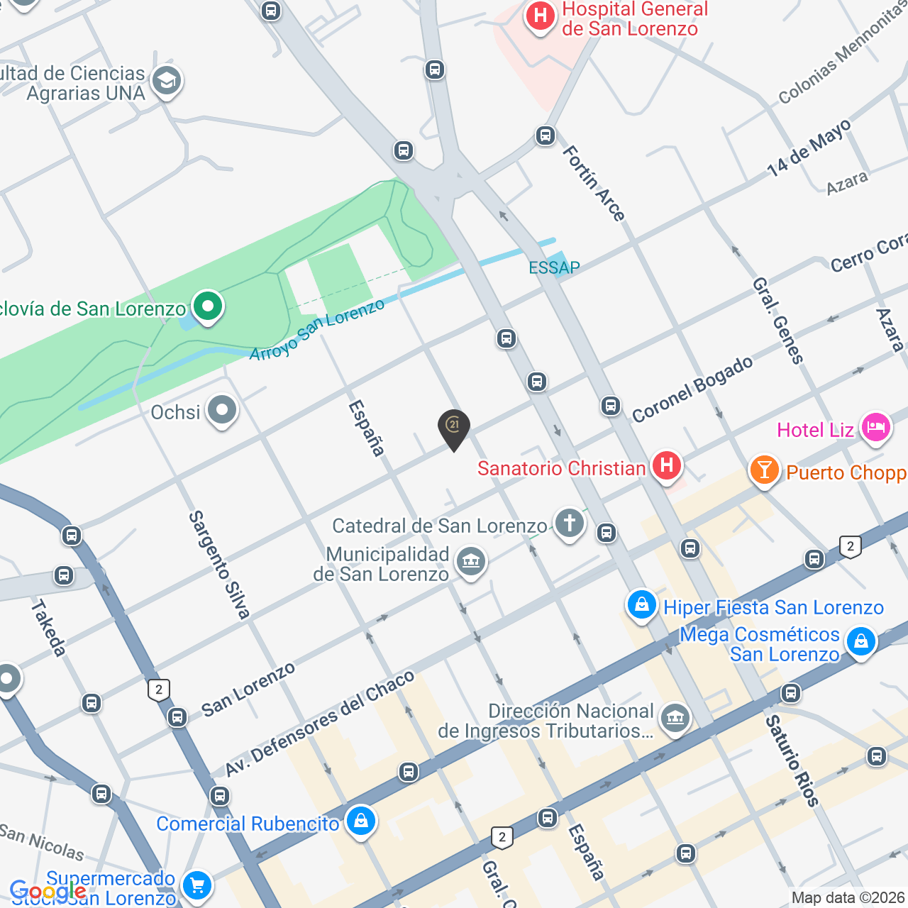 Location | CENTURY 21 Catedral